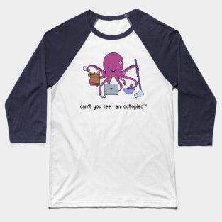 Octopied Octopus Baseball T-Shirt